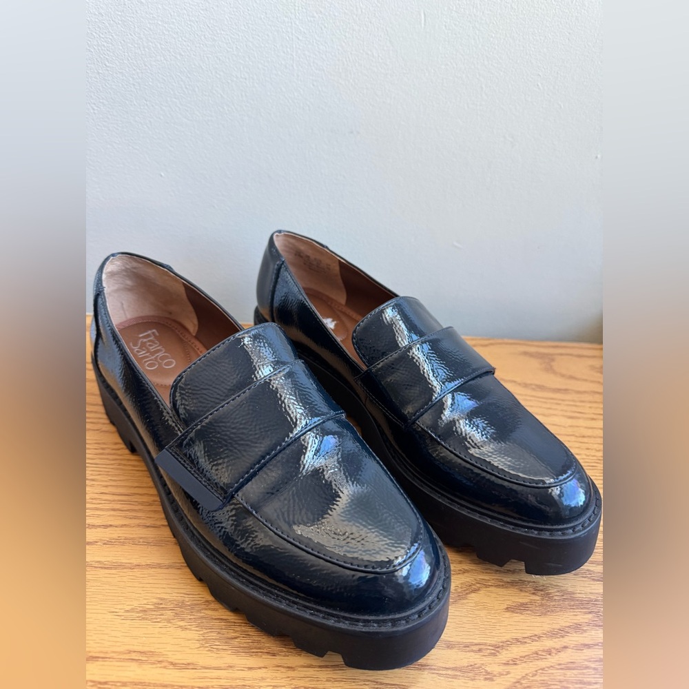 Black Leather Loafers